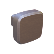 Cham Turnable Door Knob On Rose - Satin